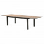 Aluminum table VERMONT 216/316 cm (grey-brown)