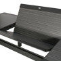 Aluminum table VERMONT 160/254 cm (anthracite/grey)