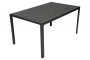 TRENTO aluminum table 150 x 90 cm