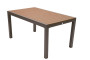 Folding garden table CALVIN (brown)