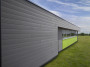 Cladding facade board Deceuninck Twinson Wall 9576, 13.5x166.5x6000 mm, Gray slate 510