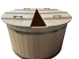 Wooden tub without Hot tub insert (900L)