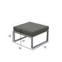 Aluminum table / stool TITANIUM