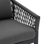 Aluminum dining chair COLUMBIA (anthracite)