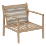 LEON acacia garden chair