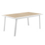 Aluminum table NOVARA 170/264 cm (white)