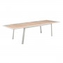 Aluminum table NOVARA 220/314 cm (white)