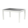 Aluminum table VERMONT 160/254 cm (white)