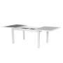 Aluminum table VERMONT 160/254 cm (white)