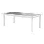 Aluminum table VERMONT 216/316 cm (white)