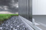 Garden house BIOHORT Highline H1 duo 275 × 155 cm (gray quartz metallic)